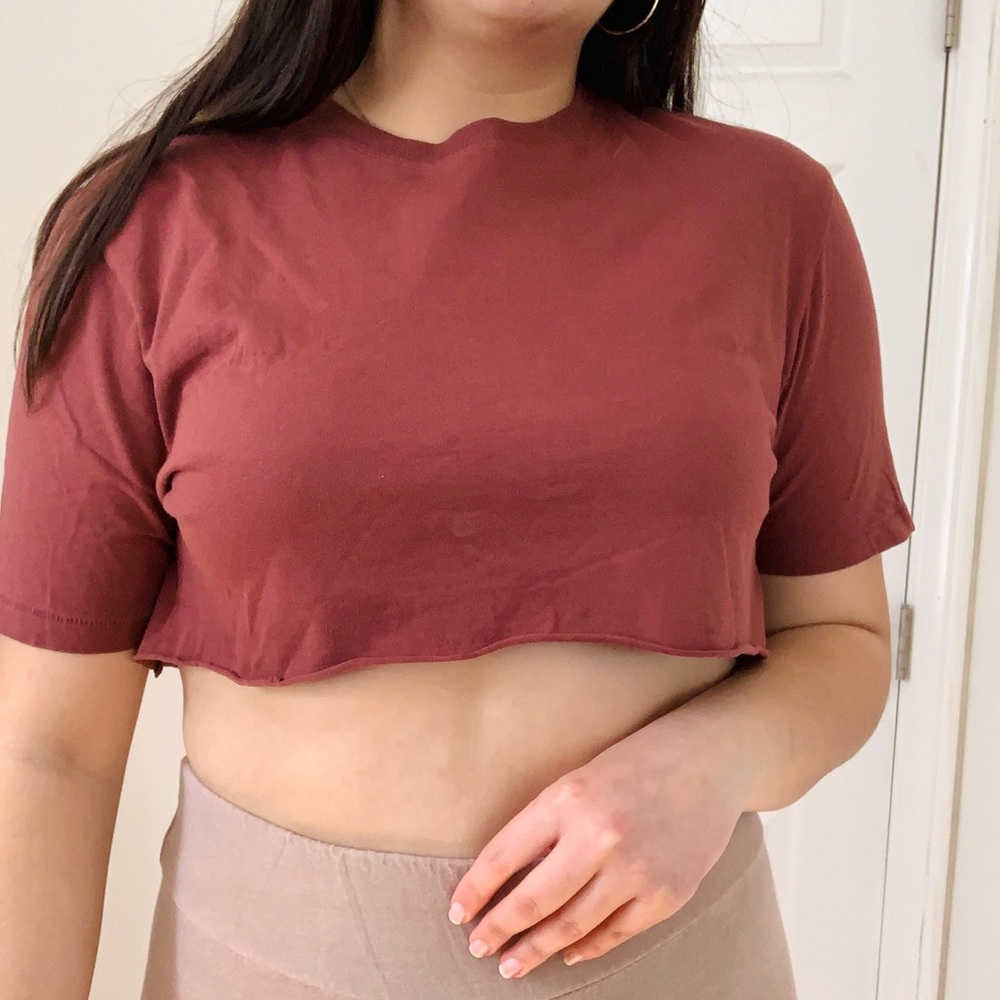 Truth substance tshirt crop top Size Medium